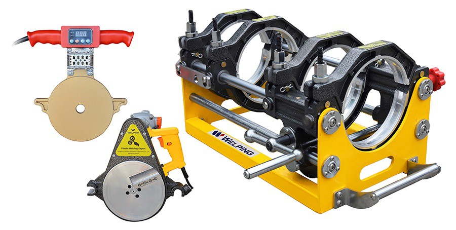 Manual Butt Fusion Machine (63-200mm Plastic Pipe Welding)