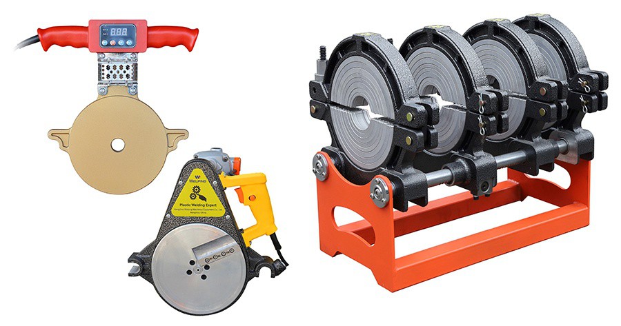 Manual Butt Fusion Welding Machine (63-200mm Plastic Pipe Welding)