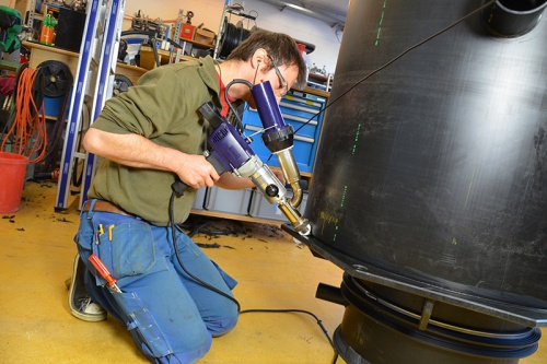 Extrusion Welder (1.8-2.8 kg/h), WP40H